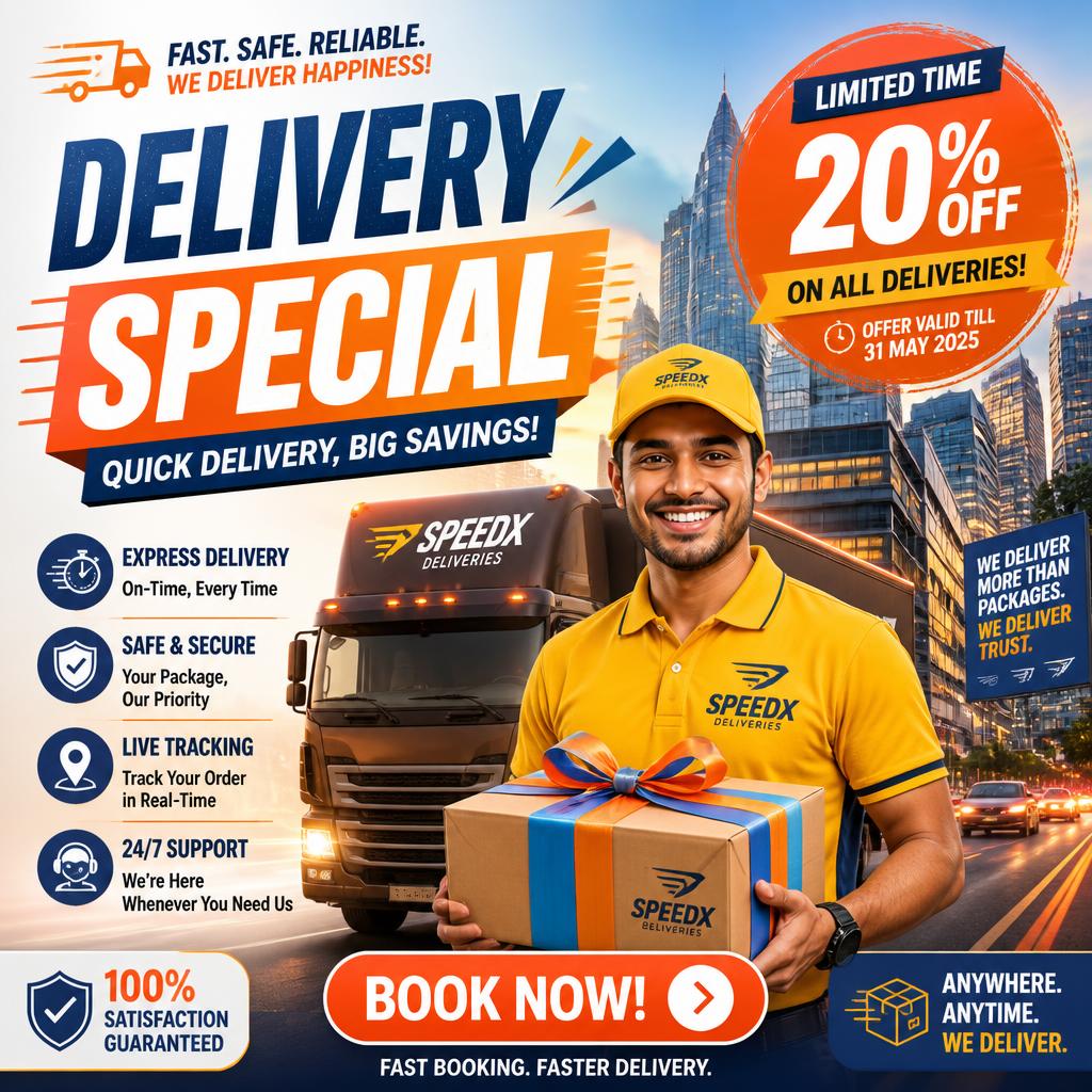 Free Delivery on Orders Above $25